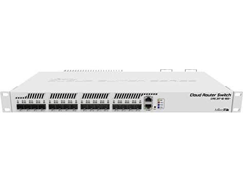 MikroTik Cloud Router Switch CRS317-1G-16S+RM - Switch - L3 - Administrerad - 16 x SFP+ + 1 x 10/100/1000 - rackmonterbar - Växelström 100 - 240 V