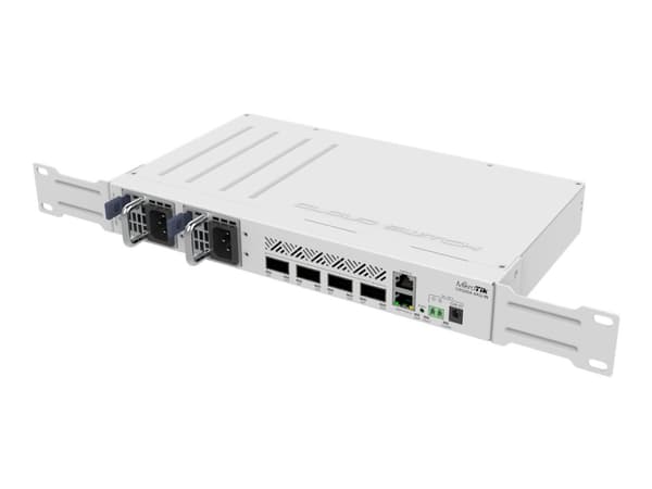 MikroTik CRS504-4XQ-IN - Switch - Administrerad - 4 x 100 Gigabit QSFP28 - skrivbordsmodell, rackmonterbar - för MikroTik G1040A-60WF, XQ+31LC02D, XQ