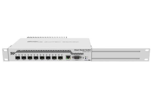 MikroTik Cloud Router Switch CRS309-1G-8S+IN - Switch - Styrt - 8 x SFP+ + 1 x 10/100/1000 (PoE) - rackmonterbar - PoE