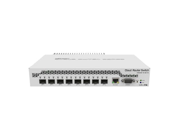 MikroTik Cloud Router Switch CRS309-1G-8S+IN - Switch - Styrt - 8 x SFP+ + 1 x 10/100/1000 (PoE) - rackmonterbar - PoE