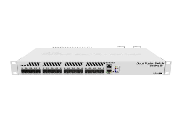 MikroTik CRS317-1G-16S+RM | Kytkin | 1x RJ45 1000 Mb/s, 16x SFP+ Harmaa