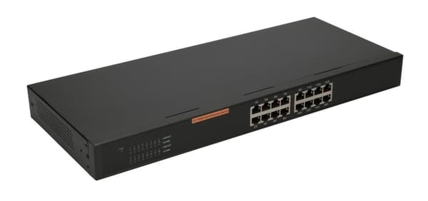 Extralink HEXON | Skift | 16x 10/100Mb/s, Desktop-etui