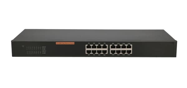 Extralink HEXON | Skift | 16x 10/100Mb/s, Desktop-etui