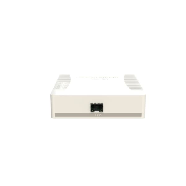 MikroTik RB260GSP | Switch | CSS106-1G-4P-1S, 5x RJ45 1000 Mb/s, 1x SFP, 4x passiv PoE