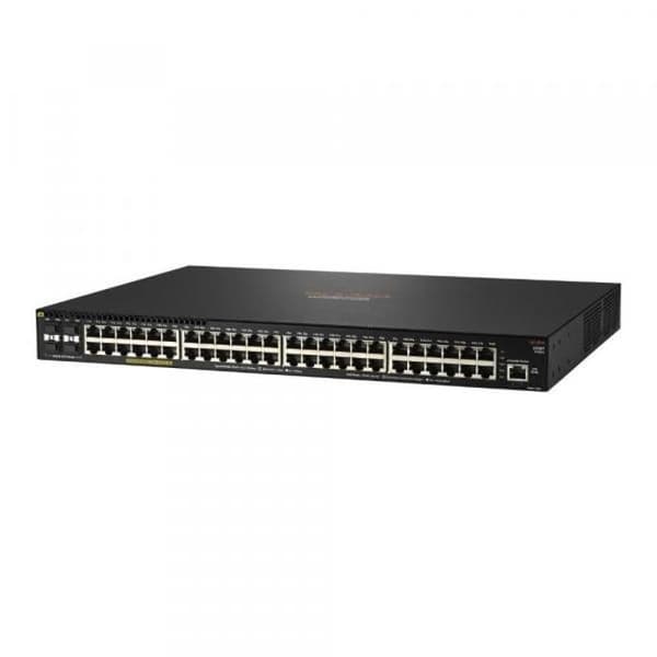 Switch - HPE - Aruba 2930F - 48G PoE+ - 4SFP+ - 740W Svart