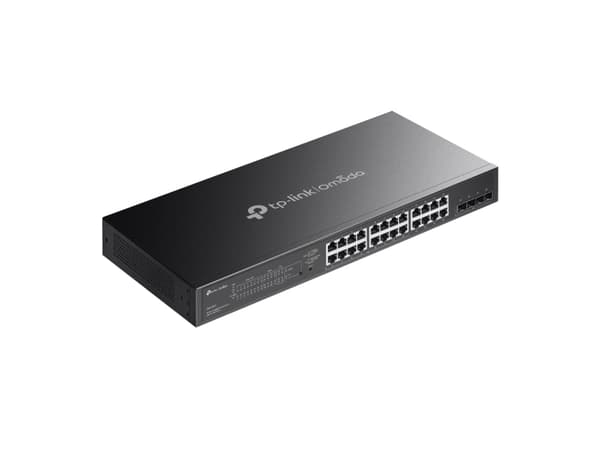 TP-Link Omada SG2428LP, hanterad, L2/L2+, Gigabit Ethernet (10/100/1000), Strömförsörjning via Ethernet (PoE) stöd, Rackmontering