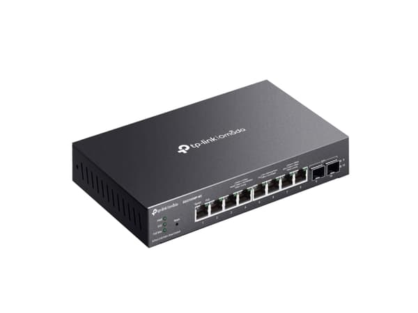 TP-Link Omada SG2210XMP-M2, hanterad, L2/L2+, 2.5G Ethernet (100/1000/2500), Strömförsörjning via Ethernet (PoE) stöd, Rackmontering, Monteringsbar p