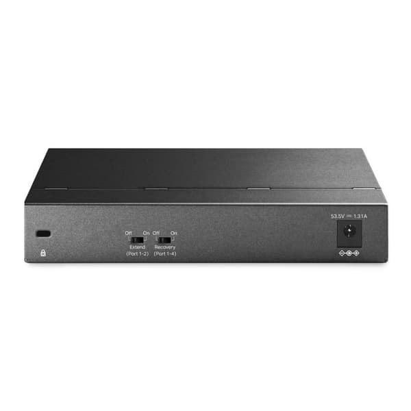 TP-LINK TL-SG1006PP switch - 6 ohanterade Gigabit Ethernet-portar Grå