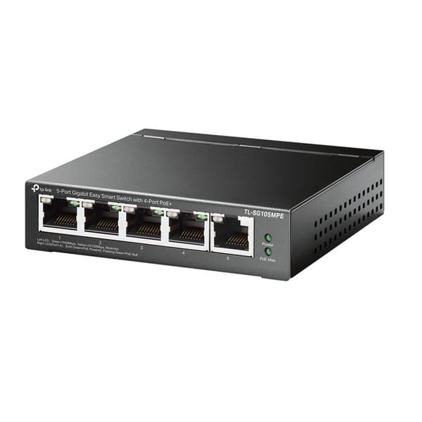 TP-LINK nätverksswitch L2 Gigabit Ethernet (10/100/1000) Ethernet-anslutning, stöder strömförsörjning via denna port