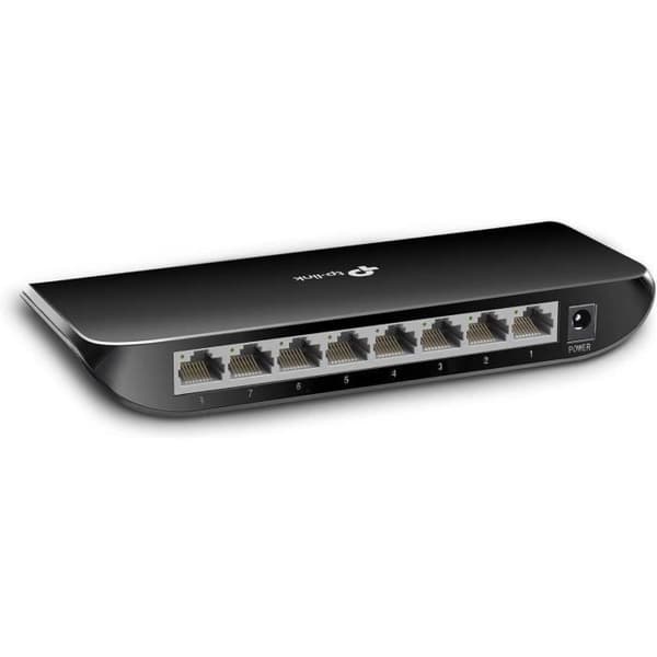 TP-LINK 8-portars Gigabit-switch -SG1008D Svart