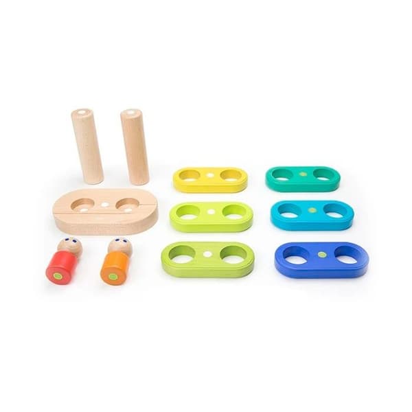 Tegu STA-BGY-801T - KVM SWITCH - 00808 Magnetisk byggkloss Flerfärgad
