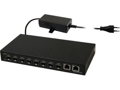 PULSAR SFG10F8 Optical Switch (8xSFP, 2xRJ45)