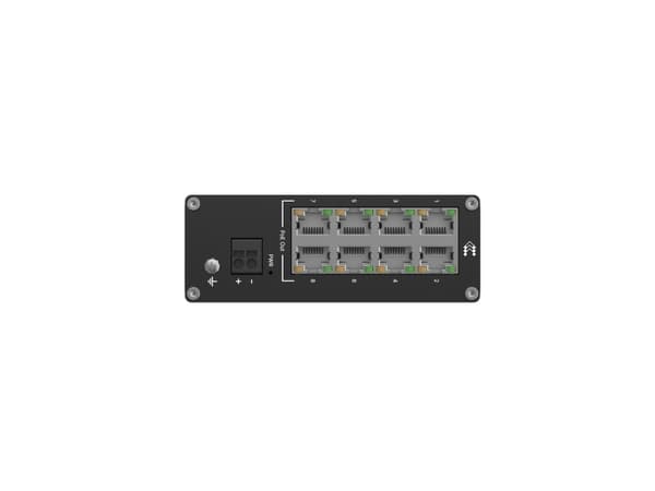 Teltonika NETWORKS TSW040 8-porttinen PoE+ -kytkin, hallitsematon, Fast Ethernet (10/100), Power over Ethernet (PoE)