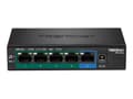Miniatyrbild 3 av 5: TRENDnet TPE TG52 - Switch - 4 x 10/100/1000 (PoE+) + 1 x 10/100/1000 - skrivbordsmodell, väggmonterbar - PoE+ (32 W) - TAA-kompatibel