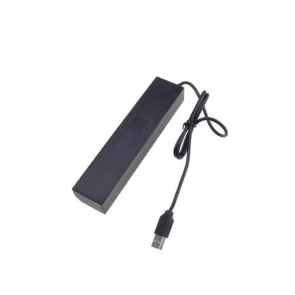 USB-hubb 7 portar - Noname - Svart - USB 2.0 - ON/OFF-brytare - LED-indikatorer