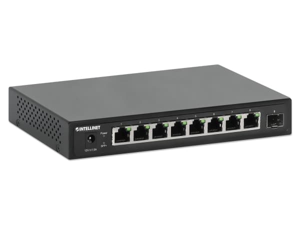 Intellinet 562096, Ohanterad, 2.5G Ethernet (100/1000/2500), Full duplex, Monteringsbar på väggen