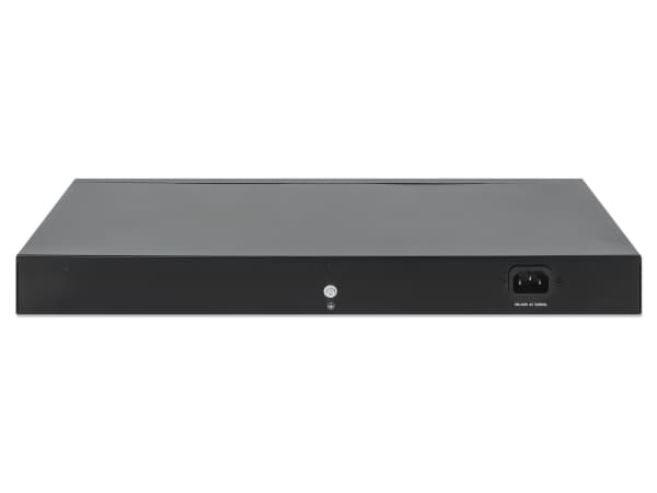 Intellinet 561846, hanterad, L2+, Gigabit Ethernet (10/100/1000), Strömförsörjning via Ethernet (PoE) stöd, Rackmontering, 1U