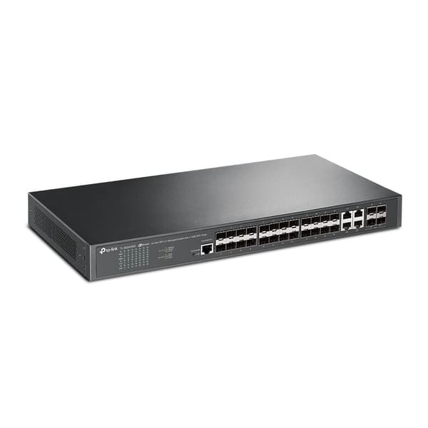 TP-Link JetStream 24-portars SFP L2+ Managed Switch med 4 10GE SFP+ kortplatser