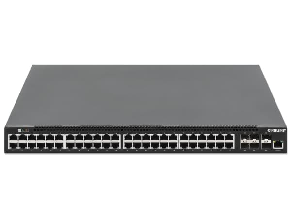 Intellinet 562041, Managed, L3, Gigabit Ethernet (10/100/1000), Full duplex, Power over Ethernet (PoE), Rack mounting