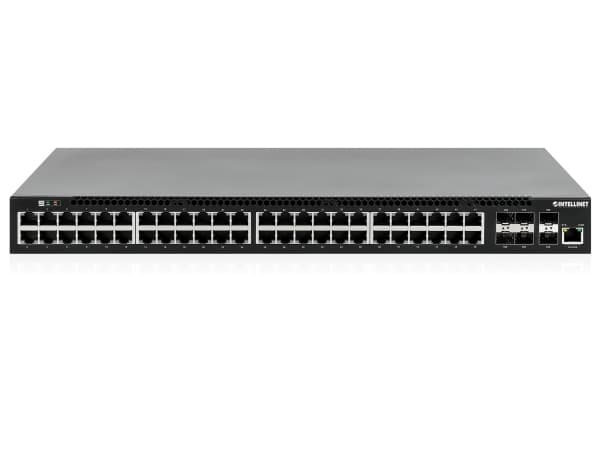 Intellinet 562041, Managed, L3, Gigabit Ethernet (10/100/1000), Full duplex, Power over Ethernet (PoE), Rack mounting