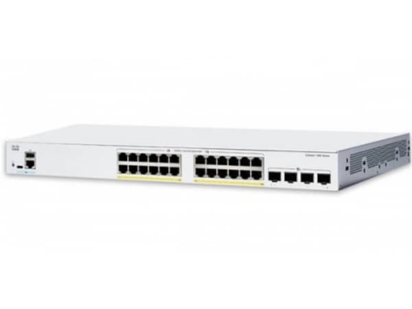 Cisco Catalyst 1300-24XTS - Switch - L3 - smart - 12 x 10 Gigabit Ethernet + 12 x 10 Gigabit SFP+ - rackmonterbar