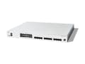 Miniatyrbild 1 av 5: Cisco Catalyst 1300-24XTS - Switch - L3 - smart - 12 x 10 Gigabit Ethernet + 12 x 10 Gigabit SFP+ - rackmonterbar