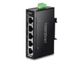 Miniatyrbild 1 av 5: TRENDnet - Switch - DIN-skenmonterbar