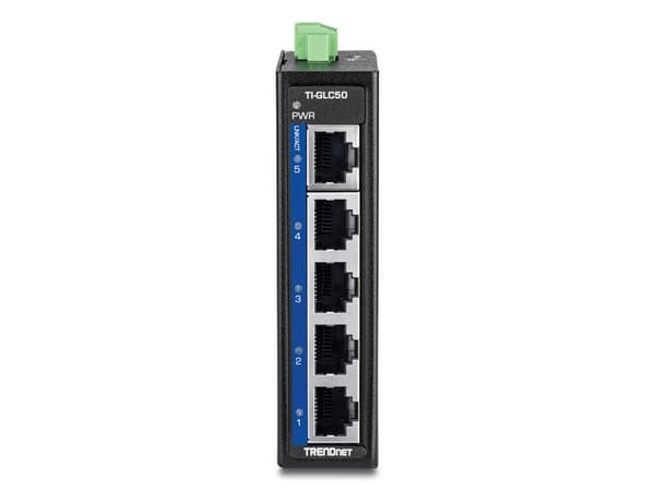 TRENDnet - Switch - DIN-skenmonterbar