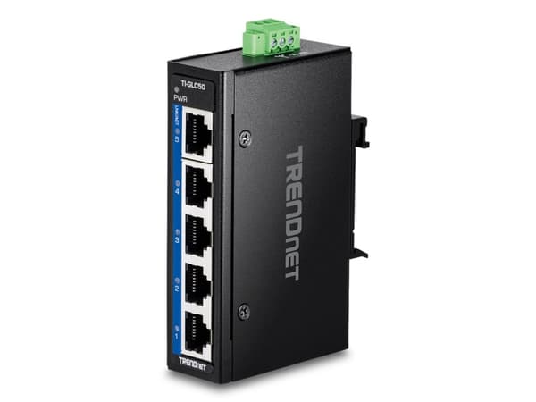 TRENDnet - Switch - DIN-skenmonterbar