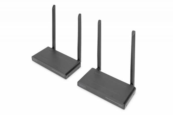 Digitus DS-55321 kvm switch - sändare och mottagare - trådlös video/ljudförlängare - Wi-Fi 5