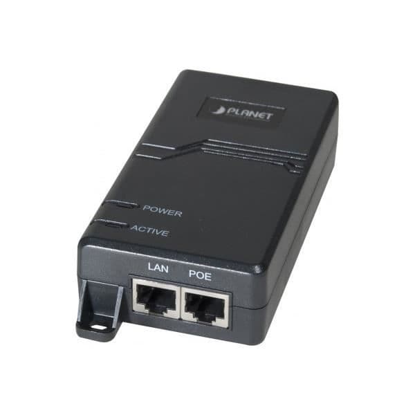 PLANET POE-173 GIGABIT ULTRA POE++ INJEKTOR 6... Svart