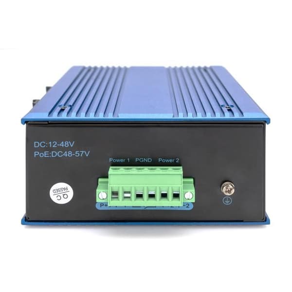 Industriell Ethernet-switch 8 portar 10-100-1000BASE-TX + 1 - DIGITUS