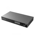 Miniatyrbild 2 av 3: Nätverksswitch - GRANDSTREAM - GWN7801P - 8 Gigabit Ethernet-portar - 2 Gigabit SFP-portar - PoE