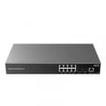 Miniatyrbild 1 av 3: Nätverksswitch - GRANDSTREAM - GWN7801P - 8 Gigabit Ethernet-portar - 2 Gigabit SFP-portar - PoE