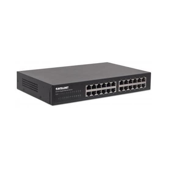 Switch Ethernet - Intellinet - 561273 - 24 portar - Gigabit Ethernet - Full Duplex