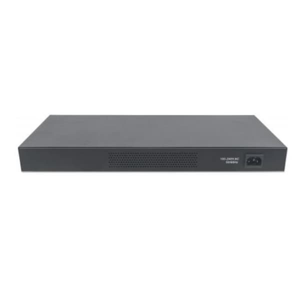 Intellinet 561044, Unmanaged Network Switch, L2, Gigabit Ethernet (10-100-1000), Full Duplex, Rackmount, 1U