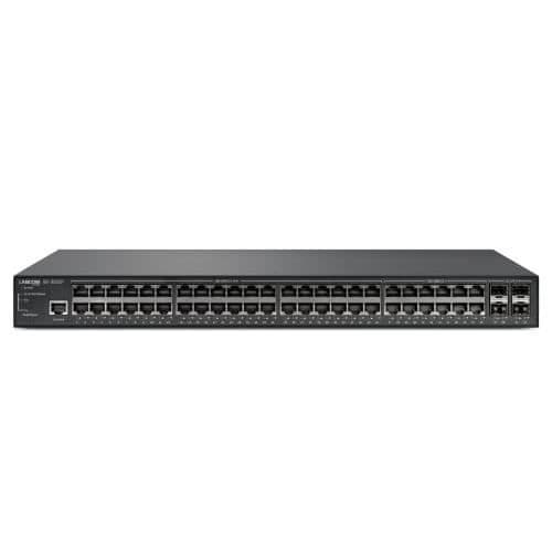 LANCOM GS-3252P Managed L3 Gigabit Ethernet Switch (10-100-1000) - 48 portar - Managed on the Cloud Svart