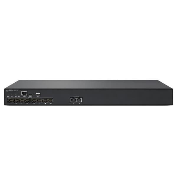 Lancom Systems 61858 nätverksswitch Managed 10G Ethernet (100/1000/10000) 1U Svart