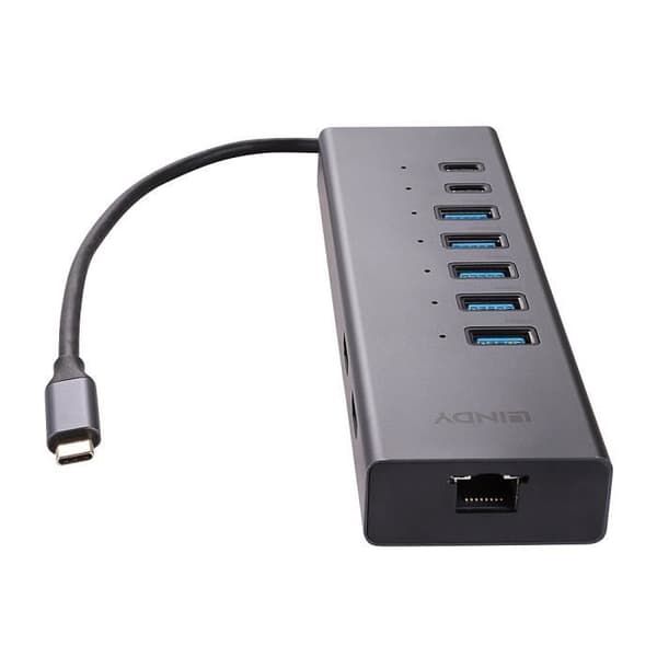 DST-MINI DUO, MINI DOCKINGSSTATION USB-C, 2X4K HDMI LINDY