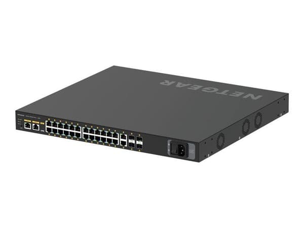 Nätverksswitch - Netgear - GSM4230PX - 30 portar - 24 PoE+ - 4 SFP+ - 480W