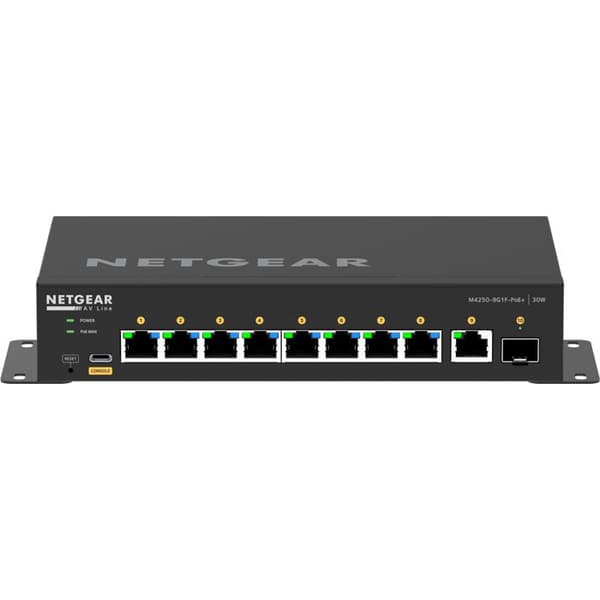Switch - Netgear - GSM4210PD-100EUS - 8 portar - Gigabit Ethernet - PoE