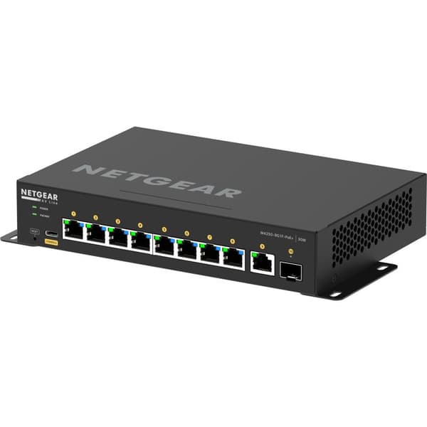 Switch - Netgear - GSM4210PD-100EUS - 8 portar - Gigabit Ethernet - PoE