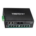 Miniatyrbild 1 av 3: Ethernet-switch - TRENDNET - TI-PG102 - 10 portar - Modulerbar - POE+