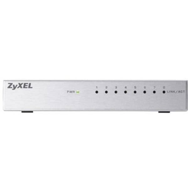 Zyxel GS-108B V3 Ohanterad L2+ Gigabit Ethernet (10/100/1000) Silver
