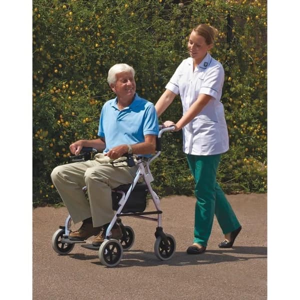NRS Healthcare M58203 - KVM SWITCH - NRS 2 i 1 rollator och bältesstol