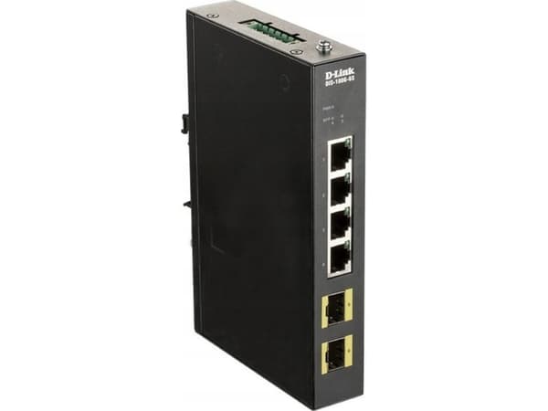 D-Link DIS-100G-6S, Uhåndtert, Gigabit Ethernet (10/100/1000), DIN rail