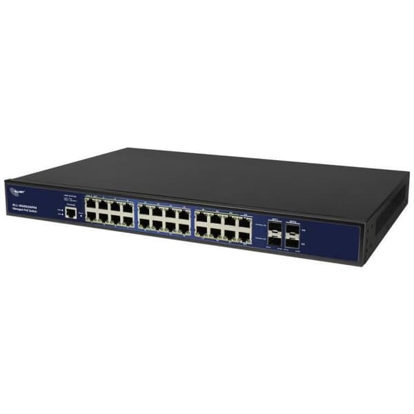 Nätverksswitch - ALLNET - ALL-SG8626PM - 24+4 portar - 52 GBit/s - PoE-funktion