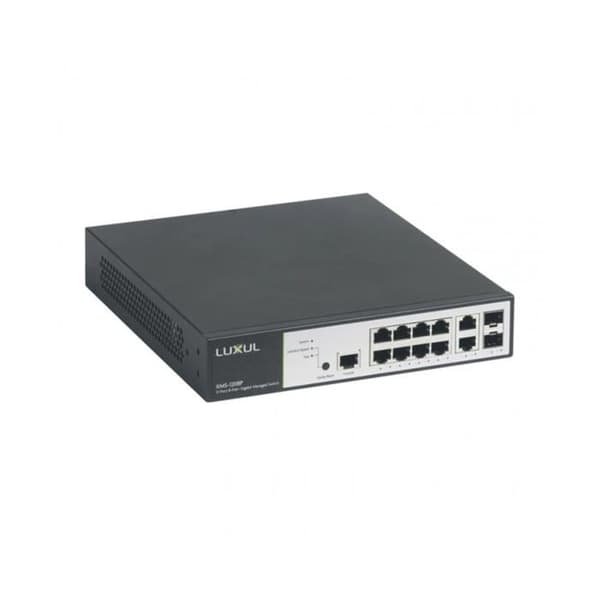 Switch - ethernet-nav - Legrand injektor - 033490 - Switch Gest 12 Ports/8 Poe+ Go ( )