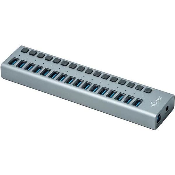 i-tec - Powered USB HUB Grå