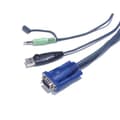 Miniatyrbild 2 av 2: 4-vägs KVM-switch, ATEN CS64US, USB+A...